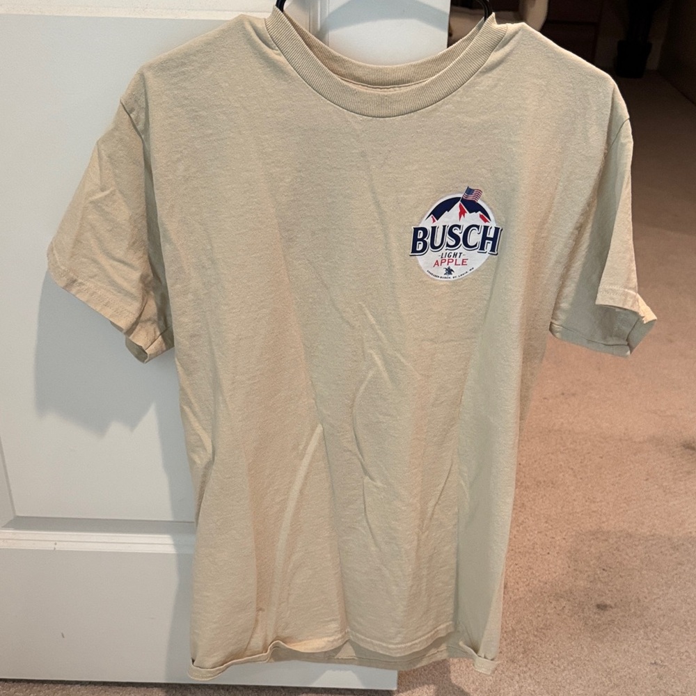 Beige Men's T-Shirt